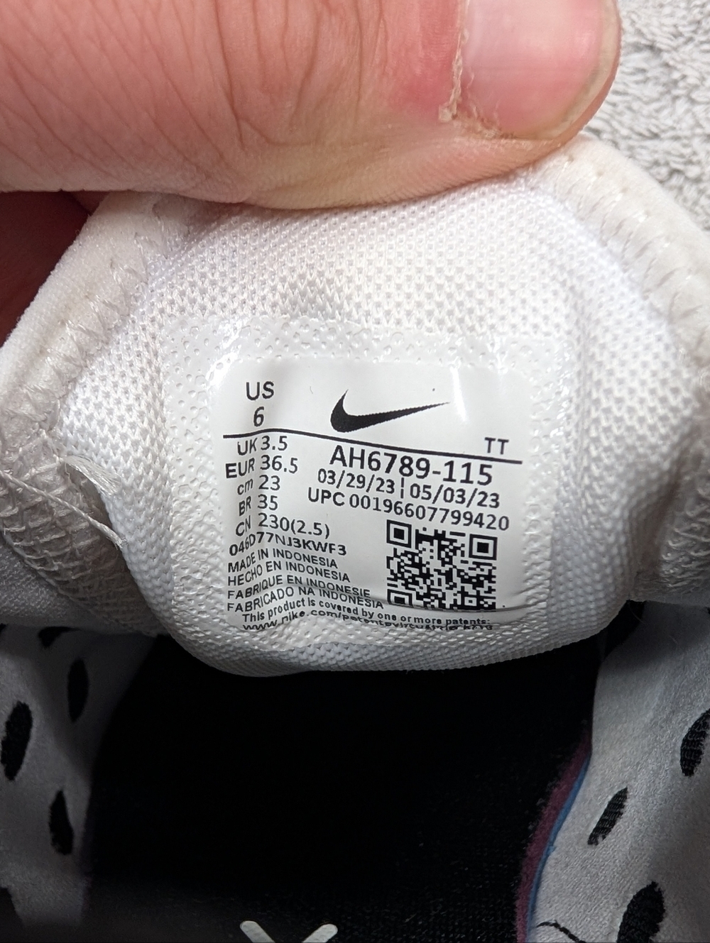 Nike Air Max 270 White Dusty Cactus Shoes Womens Size 6 AH6789-115 NEW - Picture 5 of 6